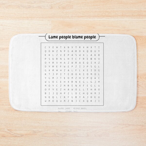 Item preview, Lame people blame people designed and sold by fotisrec.
