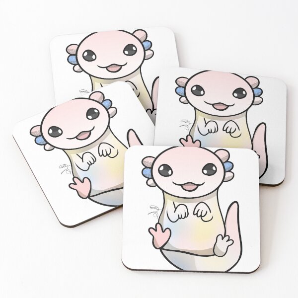 Item preview, Pastell the Axolotl designed and sold by AzadiatheRito.