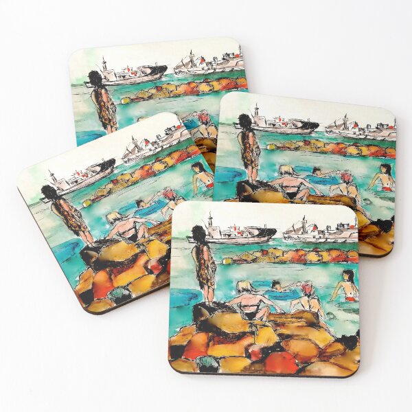 Item preview, Limassol Beach designed and sold by sedara.