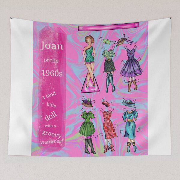 Item preview, Joan a Mod 60s Paper Doll designed and sold by kilmenyreade.