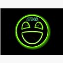 Edm Neon Smiley Face Canvas Print By Youngshade Redbubble