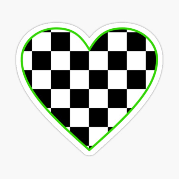 Item preview, Checkered Heart designed and sold by therealistskyee.