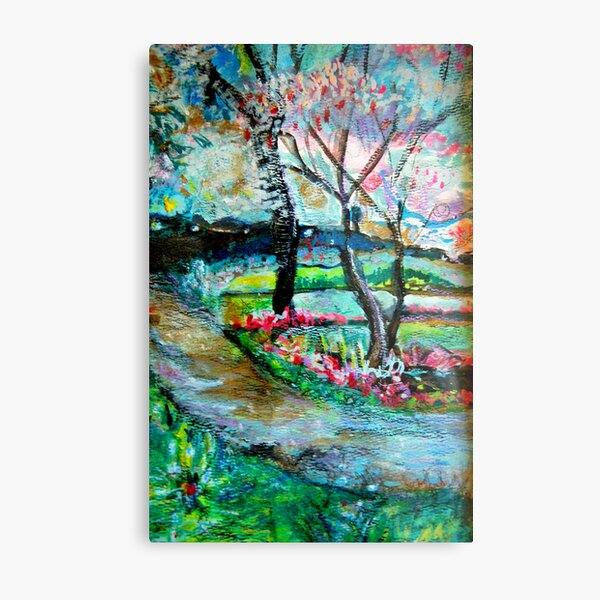 Springtime in Folsom Metal Print
