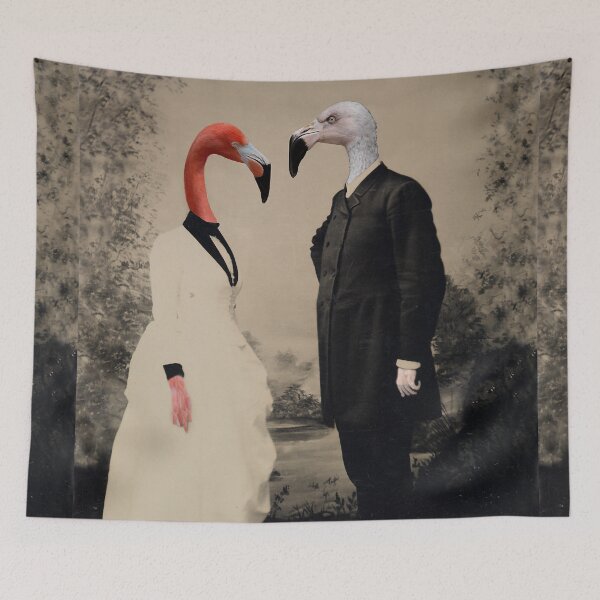 Item preview, Flamingo Love designed and sold by Loveday Funck.