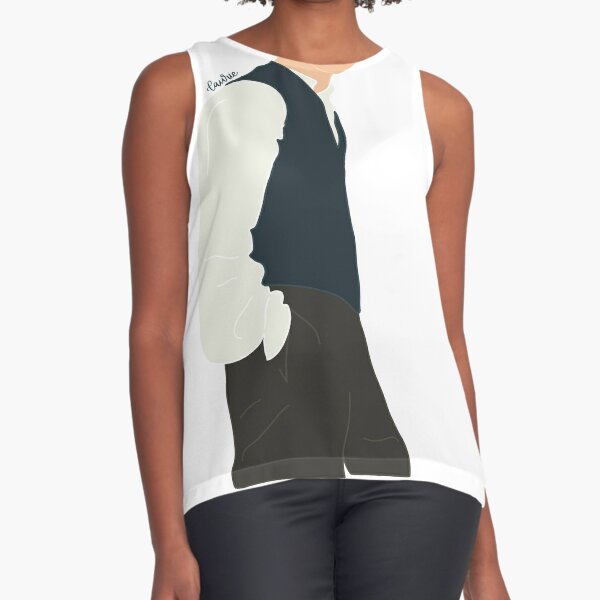 Sleeveless top COLOR BLOCK