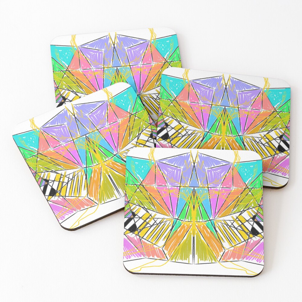 Item preview, Coasters (Set of 4) designed and sold by oddityghosting.