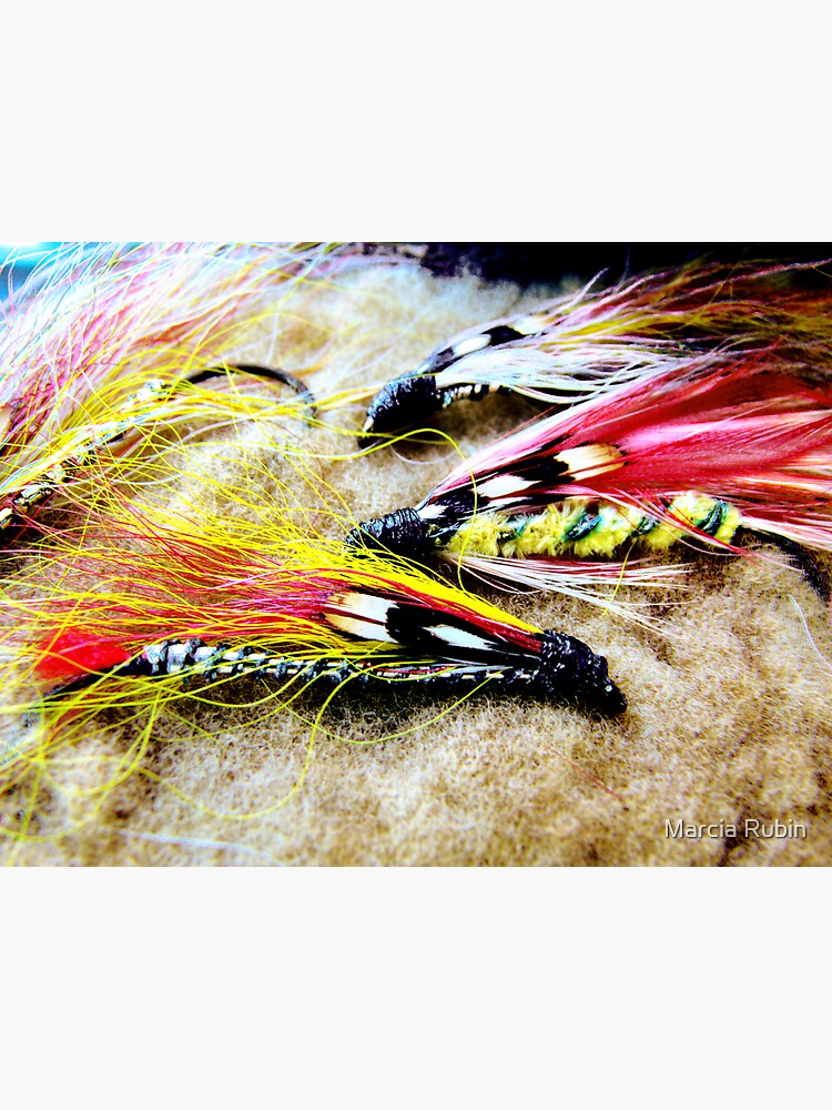 "Vintage Fly Fishing Flies " Framed Art Print for Sale by OutdoorAddix