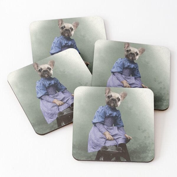 Item preview, Chica bulldog francés designed and sold by Loveday Funck.