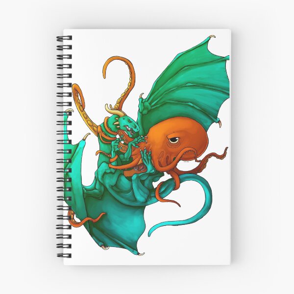 Item preview, Dragon versus Octopus designed and sold by Cas2o.