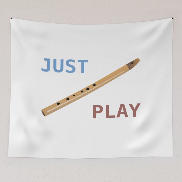 Item preview, Just Play the Flute designed and sold by NorseTech.