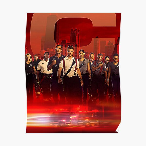 Chicago Fire Wall Art Redbubble