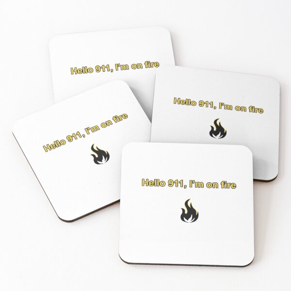 Item preview, Hello 911, I'm on fire designed and sold by andnicethings.