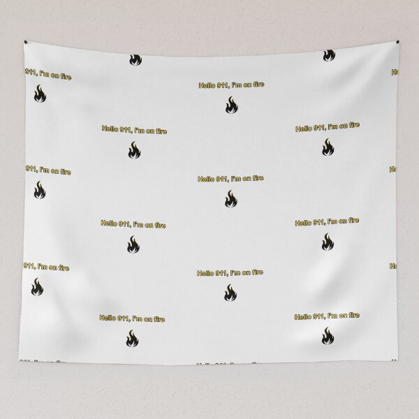 Item preview, Hello 911, I'm on fire designed and sold by andnicethings.