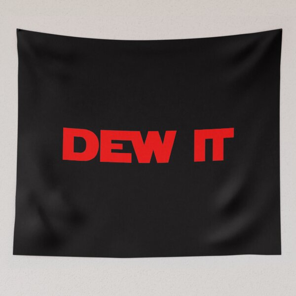 Item preview, Dew it (Do it) red designed and sold by DafyddEm.