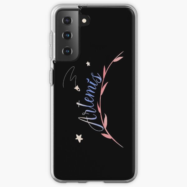 Artemis Nasa Greek Goddess Stars Moon Rocket Landing Coque souple Samsung Galaxy