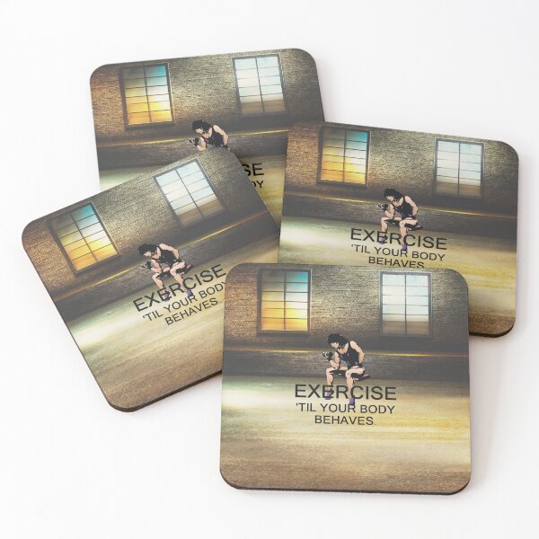 Item preview, Exercise Til Your Body Behaves designed and sold by teepossible.