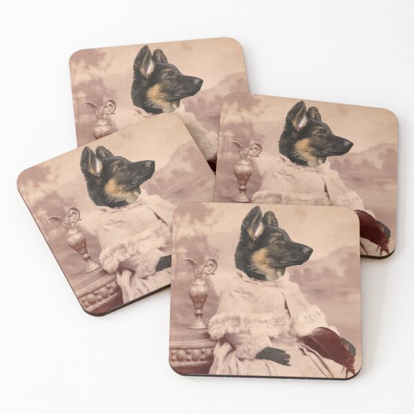 Item preview, German Shepherd Puppy Girl designed and sold by Loveday Funck.