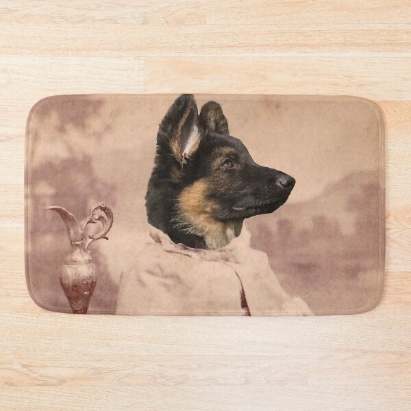 Item preview, German Shepherd Puppy Girl designed and sold by Loveday Funck.