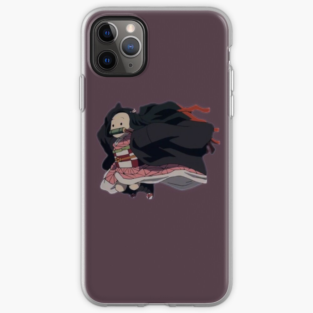 "Chibi Running Nezuko" iPhone Case & Cover by -ashwi ...