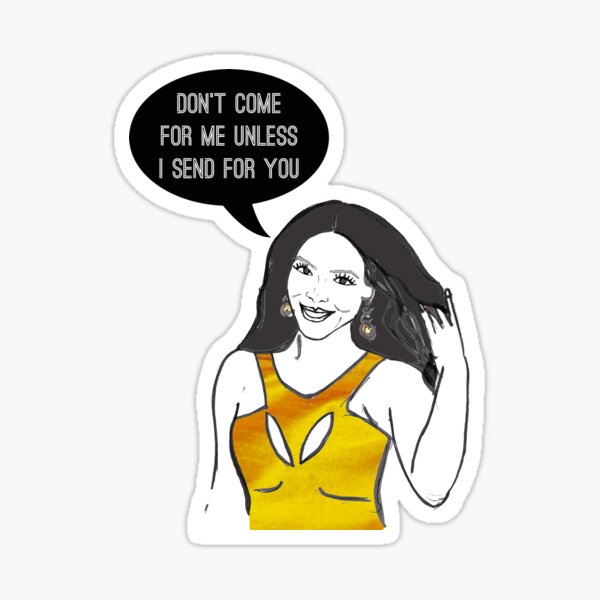 Don't come for me Sticker