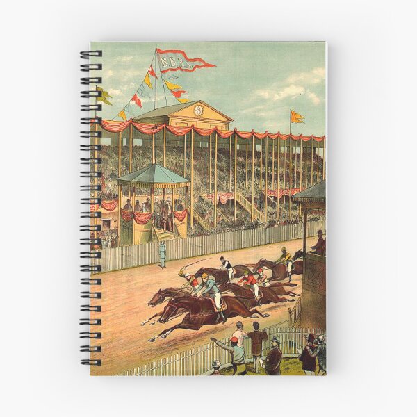 Aperçu de l'œuvre Jour de course sur la piste créée et vendue par teepossible.