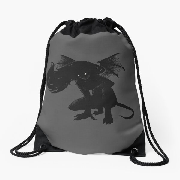 From the pits of Hell Drawstring Bag