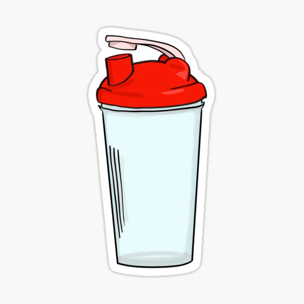 The Protein Shaker Bottle Sticker