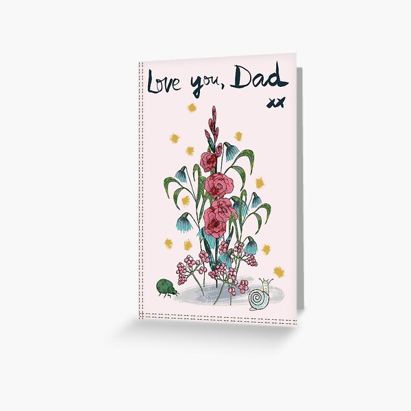 Love you Dad Greeting Card