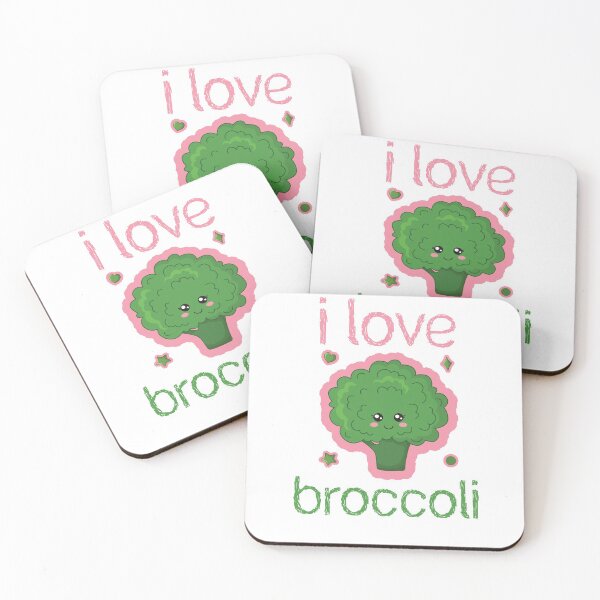 Item preview, I Love Broccoli Funny Vegetarian Lovers Gift designed and sold by UMED :).