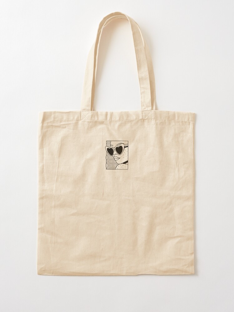Alternate view of Heart Eyes Flash Tote Bag