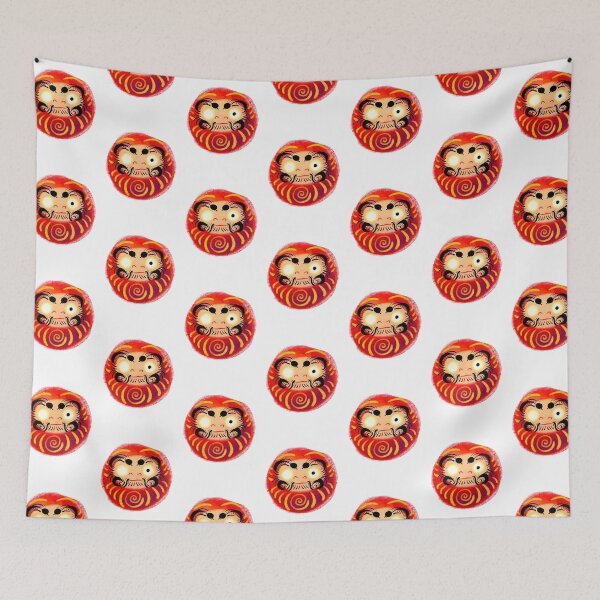 Item preview, Big Red the Daruma designed and sold by EmilyAdeleArt.