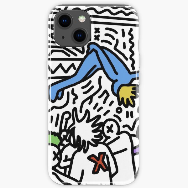 die lit cartoon iPhone Soft Case