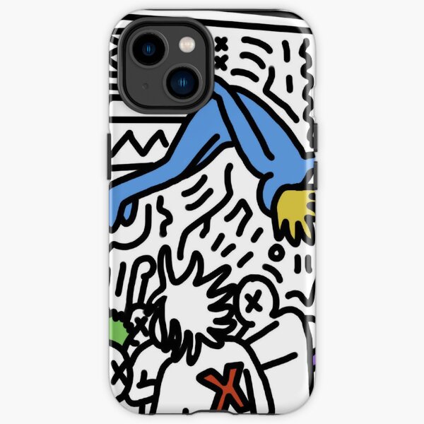 die lit cartoon iPhone Tough Case