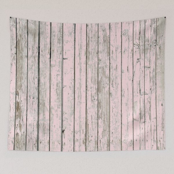 Item preview, Girly Chic Minimalist Barn Wood Grain Pastel Pink  designed and sold by LEILA ART SPACE.