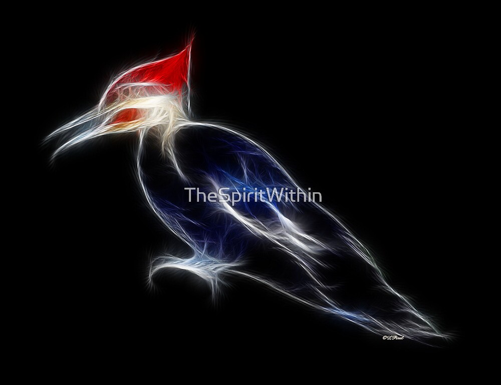 "Medicine Wheel Totem Animals by Liane Pinel Woodpecker" by