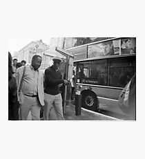 Life in London 2 men on oxford street Photographic Print