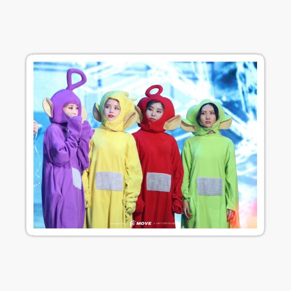 MAMAMOO TELETUBBIES Sticker
