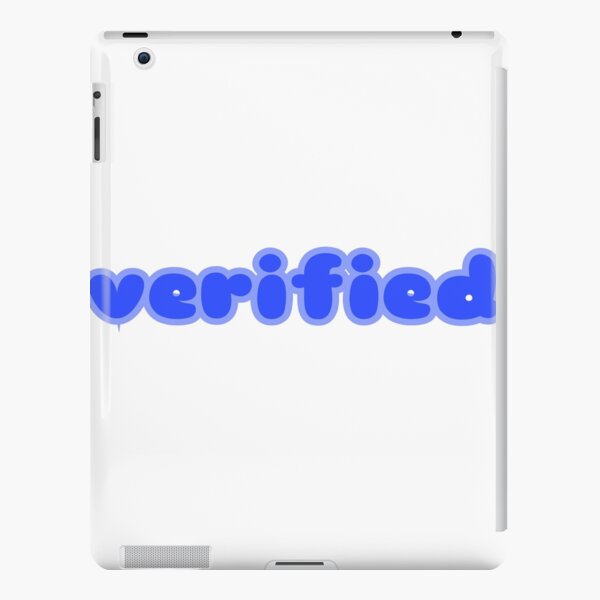 tiktok verified account iPad Case & Skin for Sale by aspolaris17