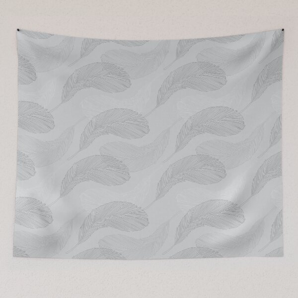 Item preview, Detailed Feathers Seamless Monotone Design designed and sold by RPuniquedesigns.