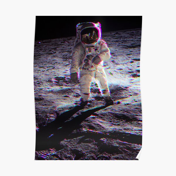 Astronaut Vaporwave Wallpaper Poster For Sale By Dator Abstracts Redbubble