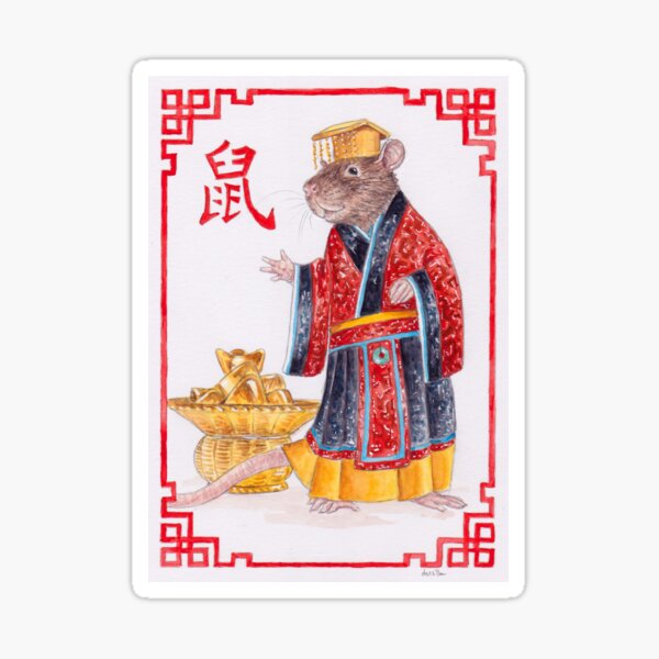 Year of the Rat 2020 Sticker