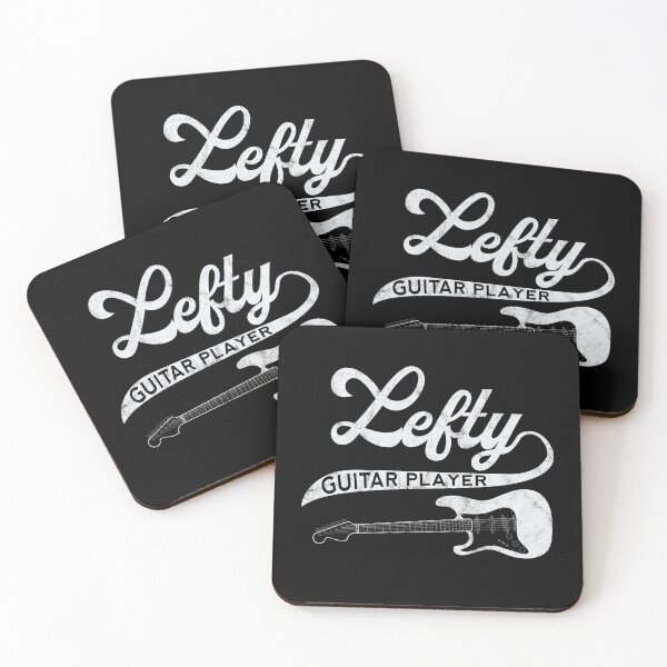 Item preview, Left Handed Guitarist Proud Lefty Woman Men Retro Vintage Rock N Roll Band designed and sold by Shirt-Surf.