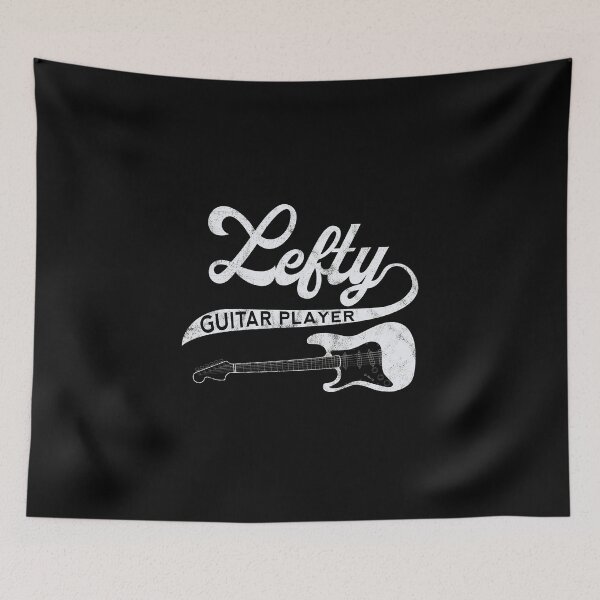 Item preview, Left Handed Guitarist Proud Lefty Woman Men Retro Vintage Rock N Roll Band designed and sold by Shirt-Surf.