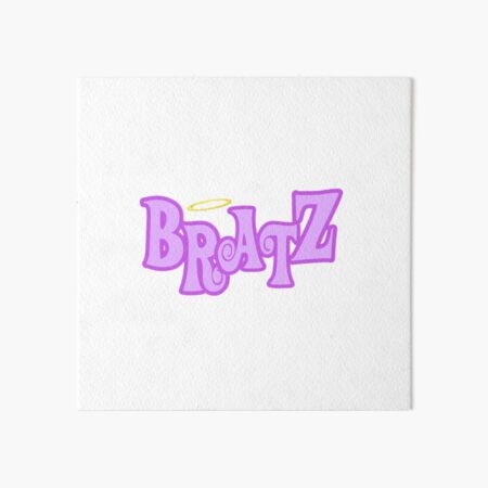 "purple bratz logo" Art Board Print for Sale by esteladietschh | Redbubble