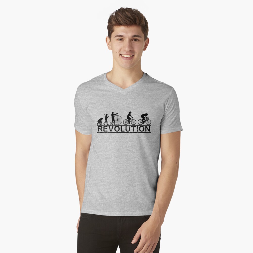 Item preview, V-Neck T-Shirt designed and sold by mile24.