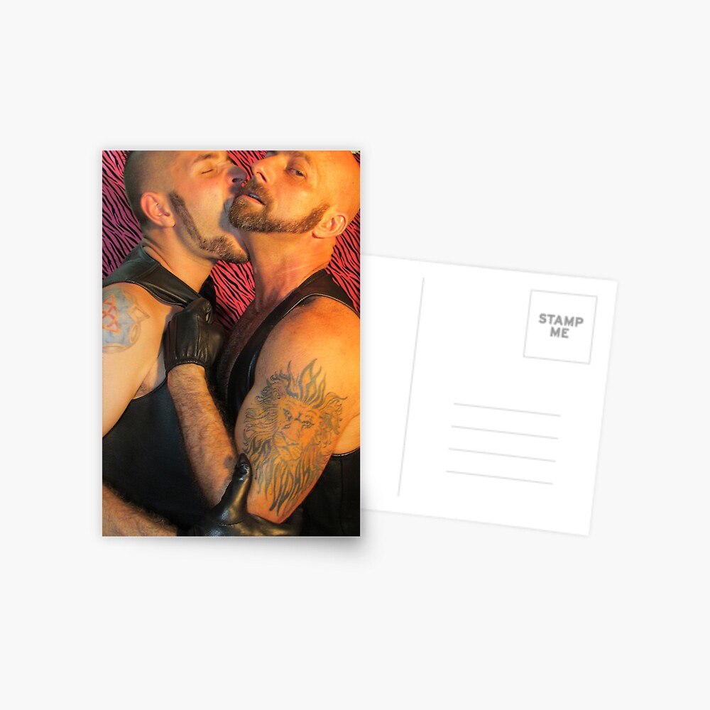 sexy men! Postcard