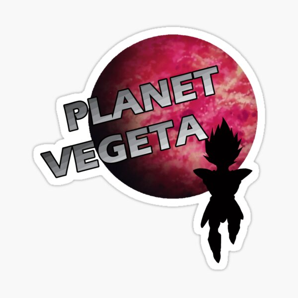 Planet Vegeta Stickers for Sale