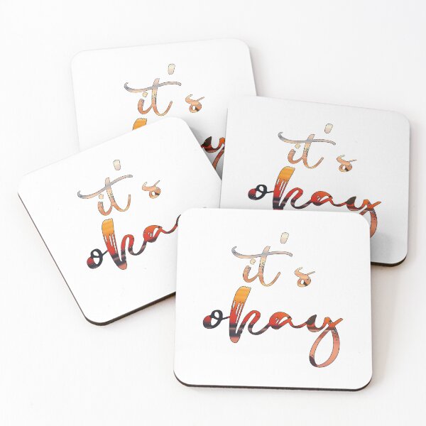 Item preview, It's Okay designed and sold by TheWriteShoppe.