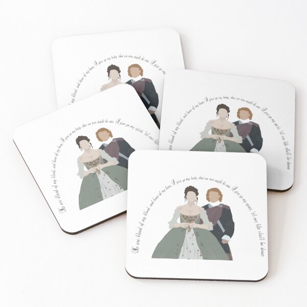 Item preview, Outlander - Jamie and Claire Fraser's wedding designed and sold by Turquoise Tortoise.