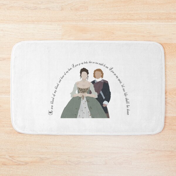 Item preview, Outlander - Jamie and Claire Fraser's wedding designed and sold by Turquoise Tortoise.